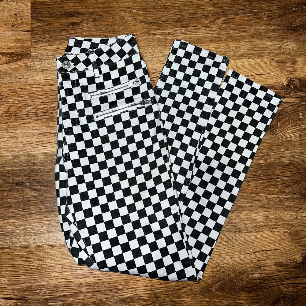 BDG Checkered Twig High Rise